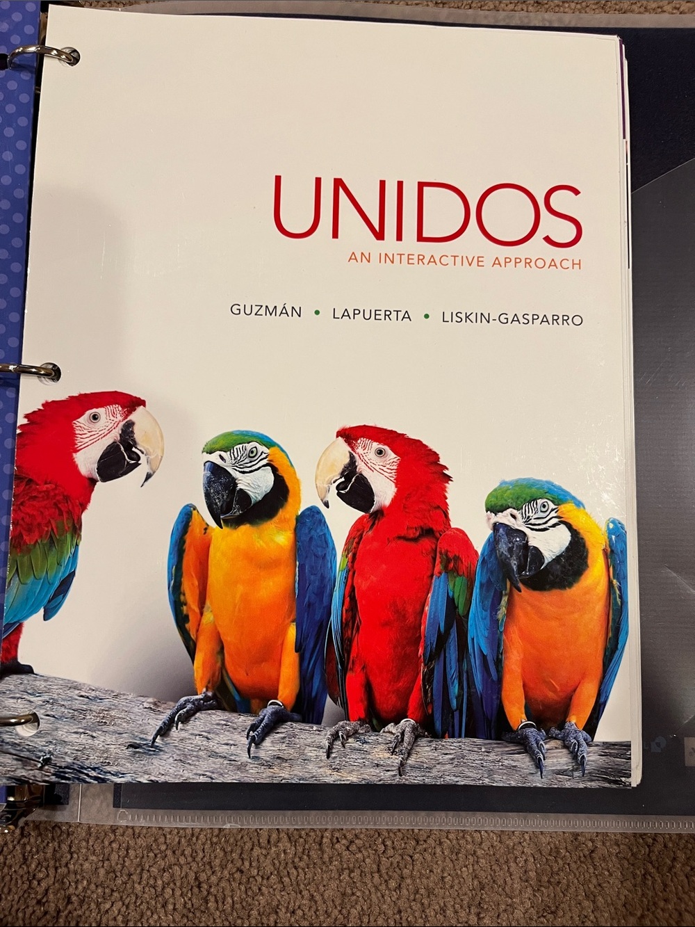 Pearson Unidos Interactive Approach Spanish Manual